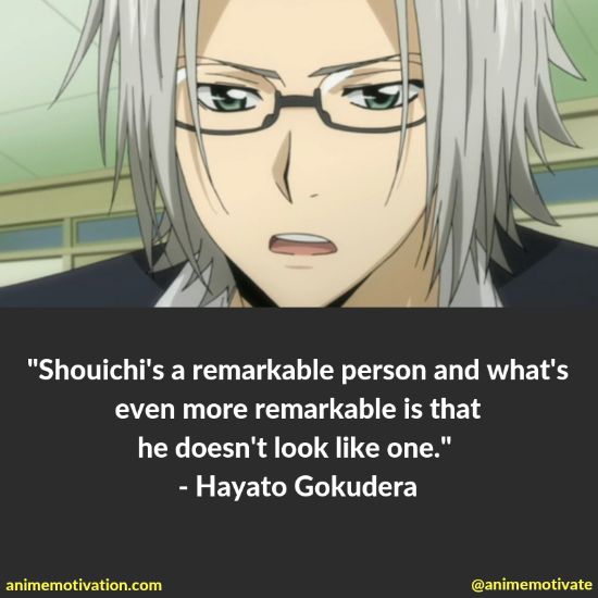 hayato gokudera quotes 1 | https://animemotivation.com/katekyo-hitman-reborn-quotes/