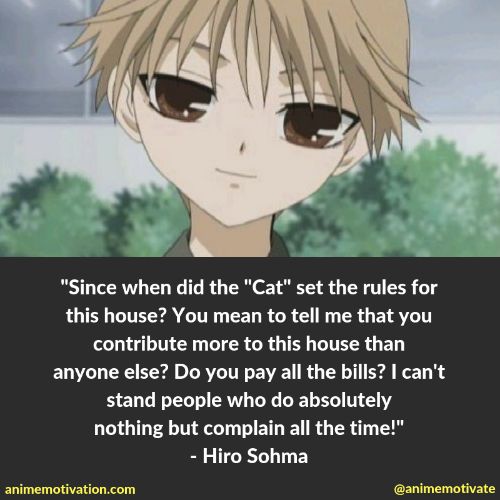 hiro sohma quotes 3 | https://animemotivation.com/fruits-basket-quotes/