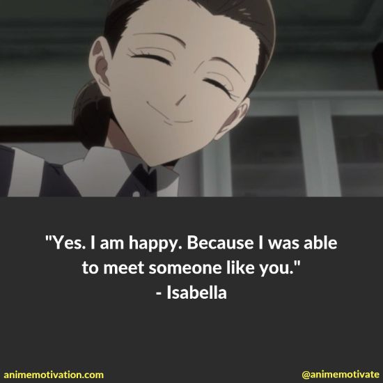isabella quotes the promised neverland 1