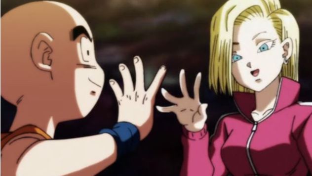 krillin and android 18 db super
