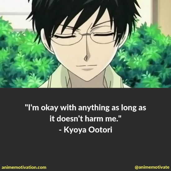 kyoya ootori quotes