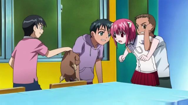 lucy dog scene elfen lied