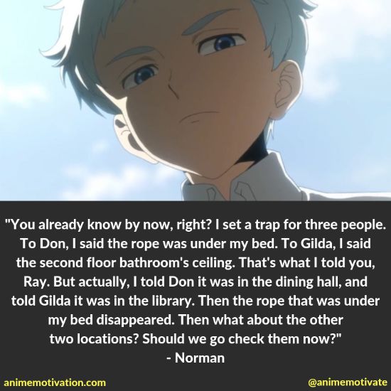 norman quotes the promised neverland 4