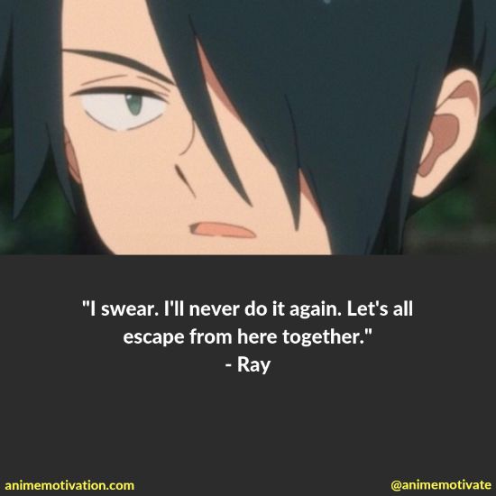 ray quotes the promised neverland 1