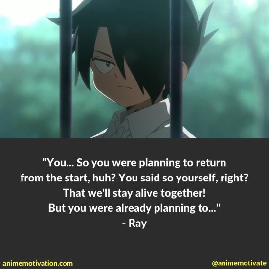 ray quotes the promised neverland 5