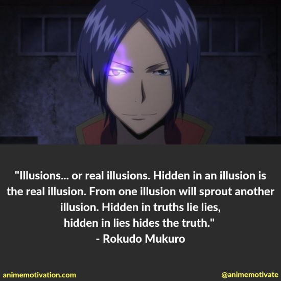 rokudo mukuro quotes | https://animemotivation.com/katekyo-hitman-reborn-quotes/