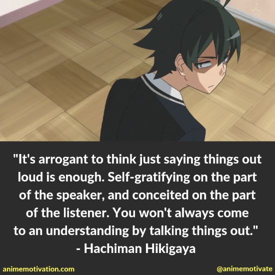 hachiman hikigaya quotes 20
