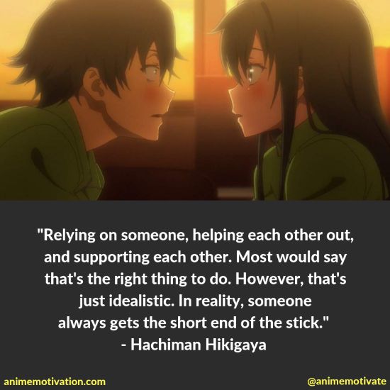 hachiman hikigaya quotes 35
