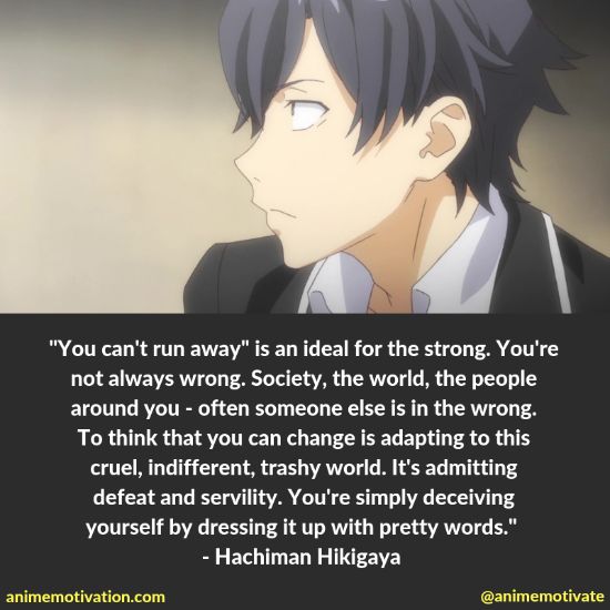 hachiman hikigaya quotes 48
