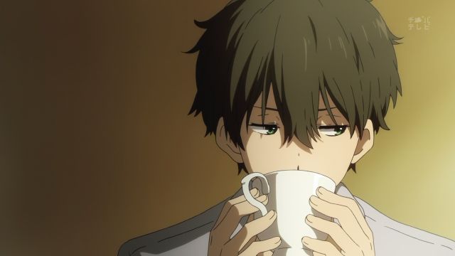 Smug lesbian sipping tea  Smug Anime Face  Know Your Meme