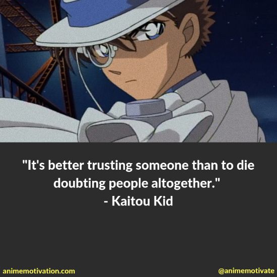 kaitou kid quotes 2