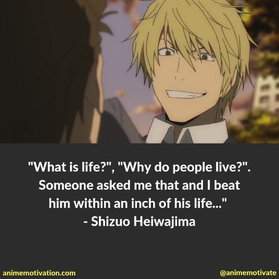 shizuo heiwajima quotes 4