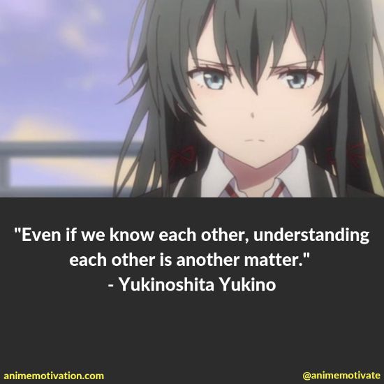 yukinoshita yukino quotes 1