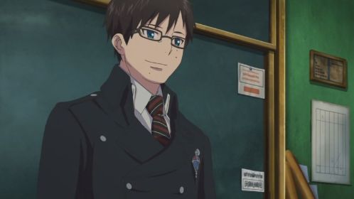 yukio okumura blue exorcist 1 | https://animemotivation.com/anime-teacher-characters/