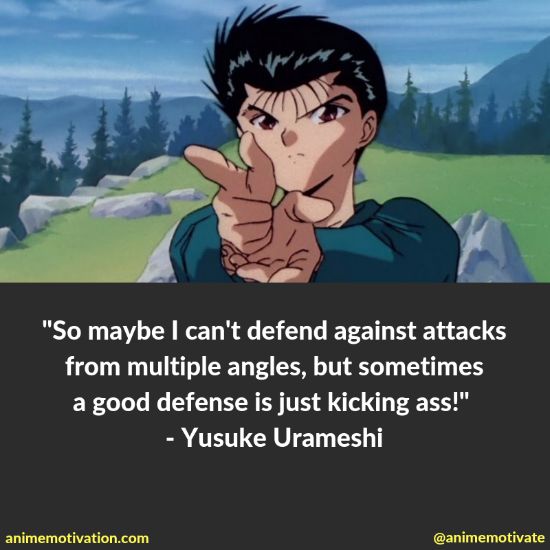 yusuke urameshi quotes 4