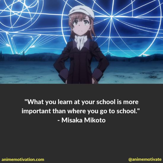 misaka mikoto quotes 3