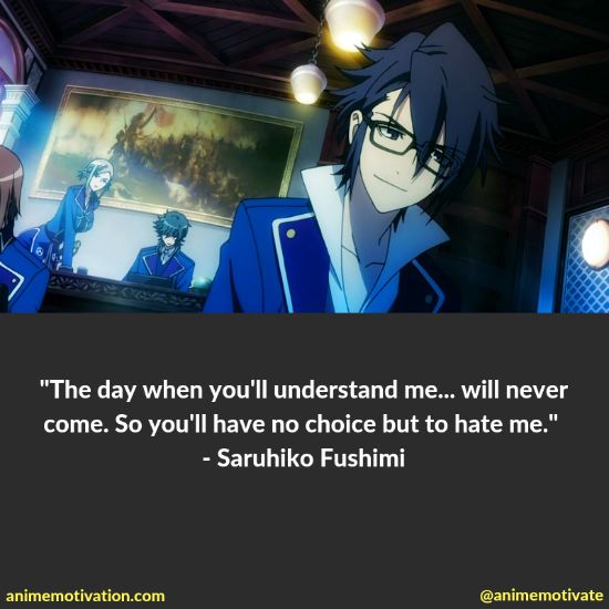 saruhiko fushimi quotes 1