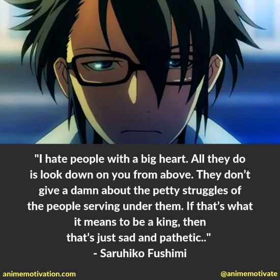 saruhiko fushimi quotes
