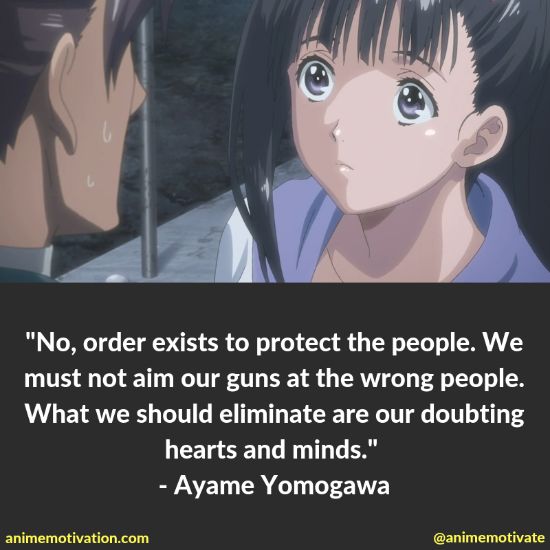 Ayame Yomogawa quotes kabaneri