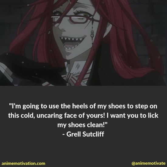 Grell Sutcliff quotes 1