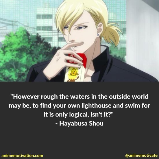 Hayabusa Shou quotes