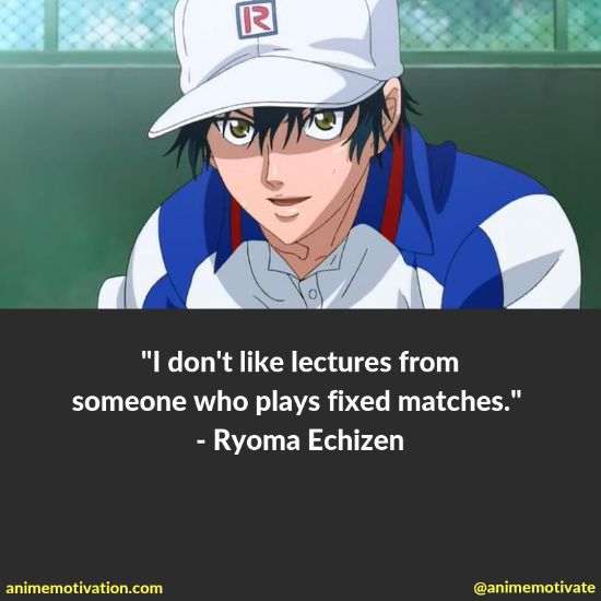 Ryoma Echizen quotes 1