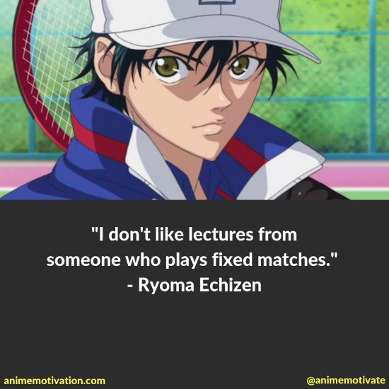 Ryoma Echizen quotes