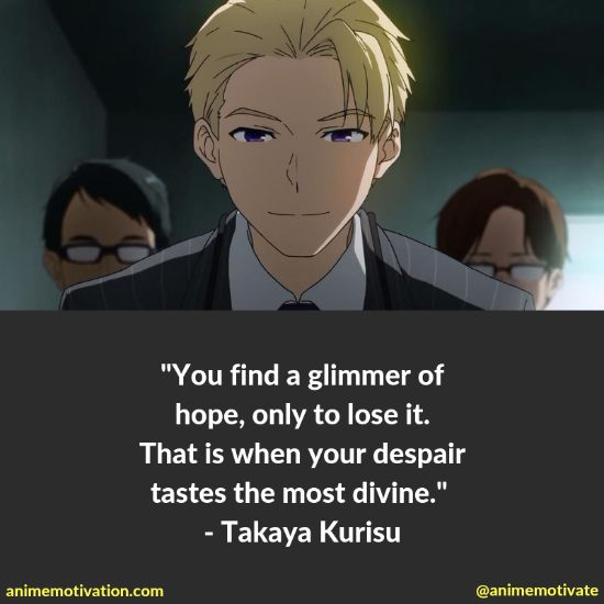 Takaya Kurisu quotes