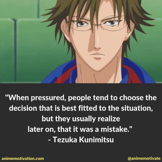 Tezuka Kunimitsu quotes 1