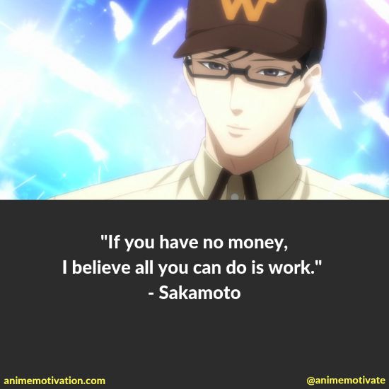 Algumas das maiores citações de Sakamoto Desu Ga que são cheias de