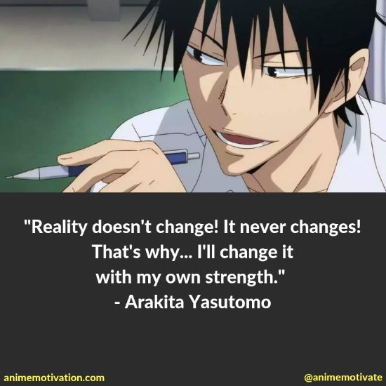 Arakita Yasutomo quotes