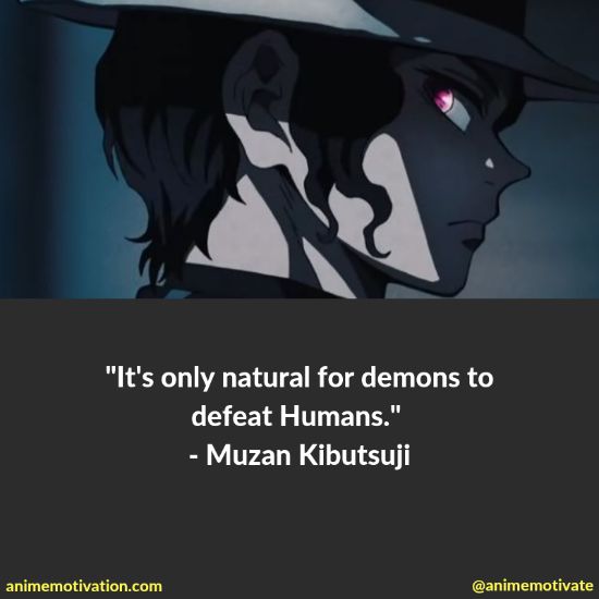 Muzan Kibutsuji quotes 3