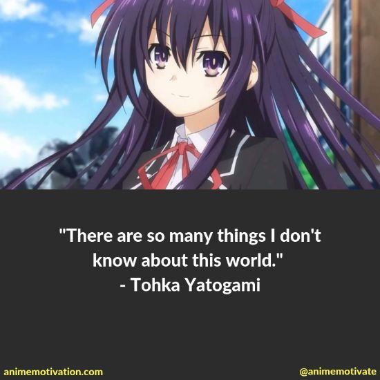 The Most Meaningful Date A Live Quotes For Harem And Ecchi Fans