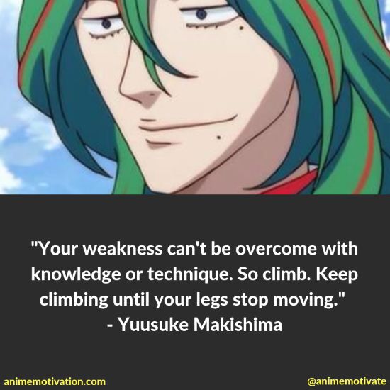 Yuusuke Makishima quotes 1