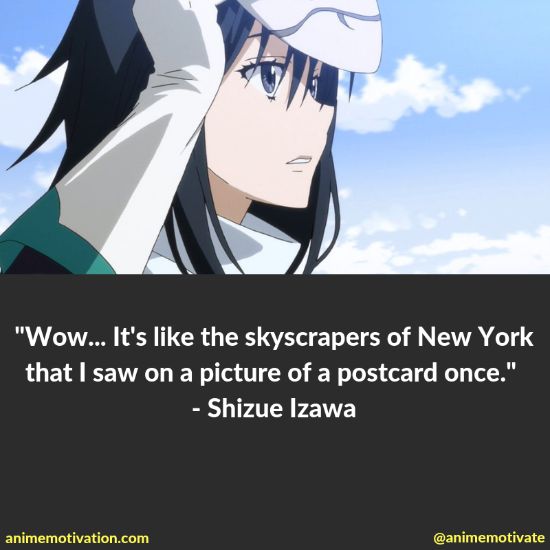 shizue izawa quotes
