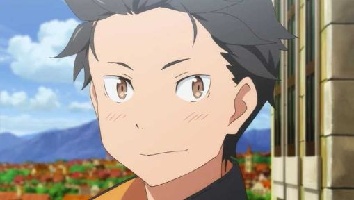 subaru blushing episode 1 re zero 1