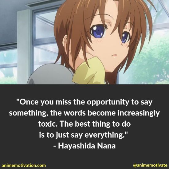 Hayashida Nana quotes