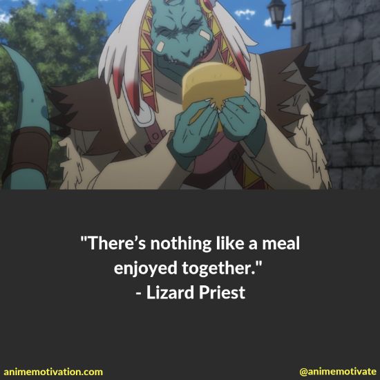 Lizard priest quotes goblin slayer 1