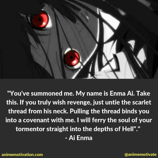 ai enma quotes hell girl 12