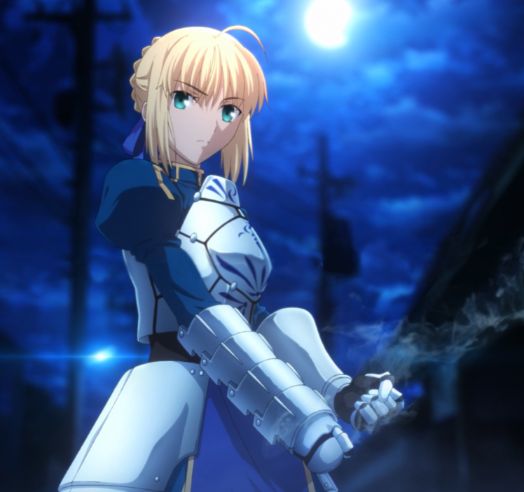 saber fate stay night king arthur