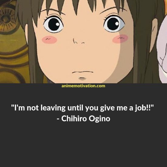 chihiro ogino quotes