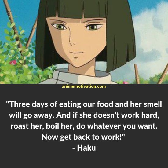 haku quotes spirited away