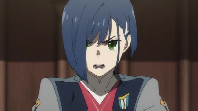 ichigo angry darling in the franxx 1