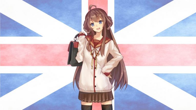 kongou kancolle britain uk anime