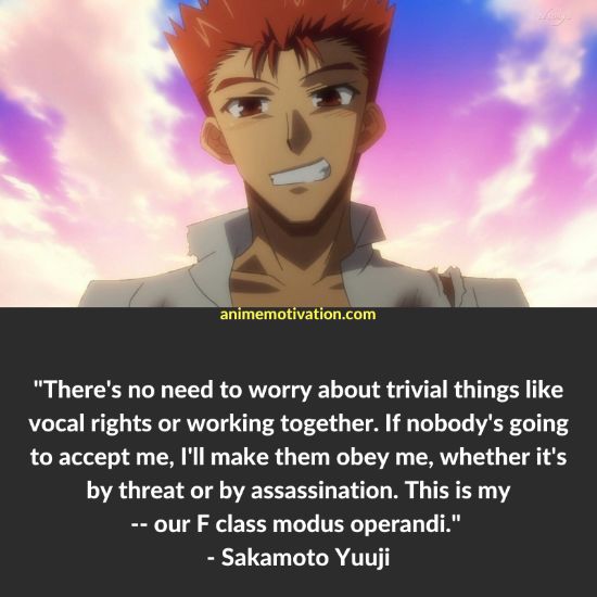 sakamoto yuuji quotes