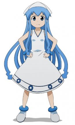 squid girl standing firm 1 | https://animemotivation.com/anime-girls-with-long-hair/