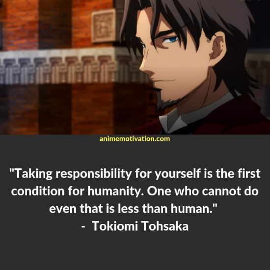 tokiomi tohsaka quotes fate zero