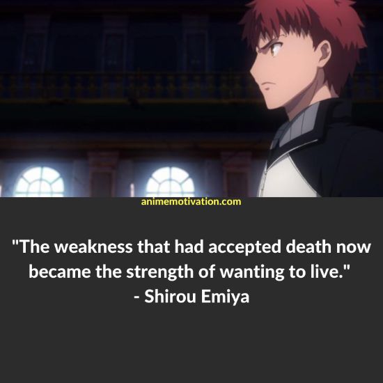 emiya shirou quotes