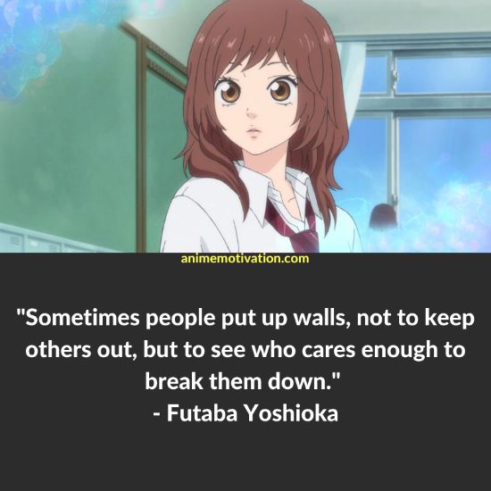 35 Heartfelt Anime Quotes From Ao Haru Ride About Romance