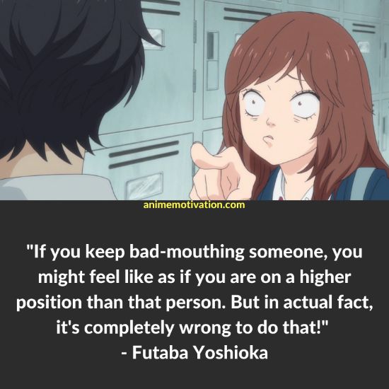 35+ Heartfelt Anime Quotes From Ao Haru Ride About Romance